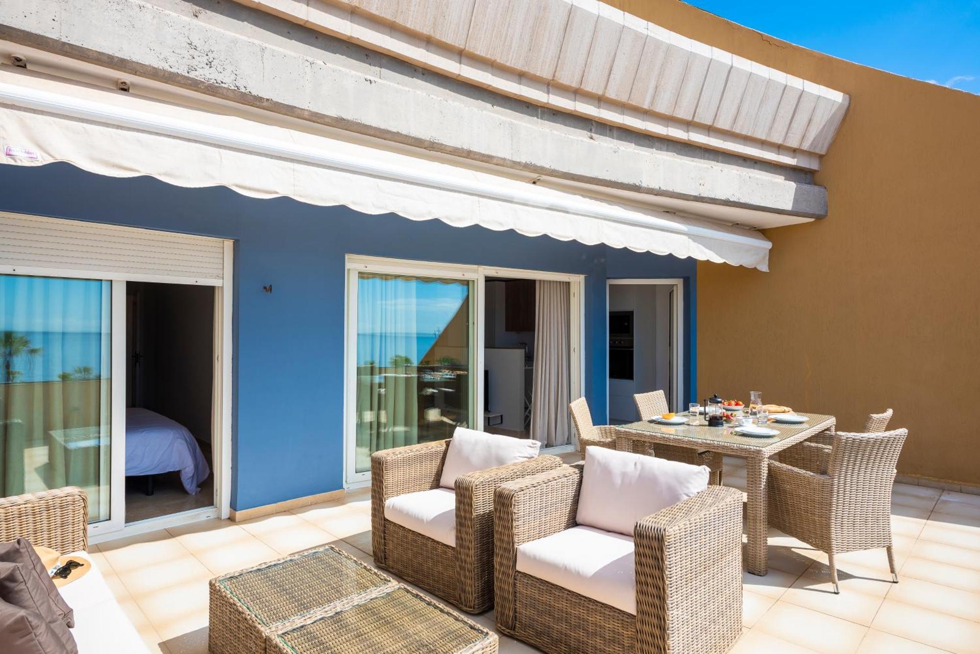 Beach Apartment With Terrace And Private Parking Radazul Zewnętrze zdjęcie